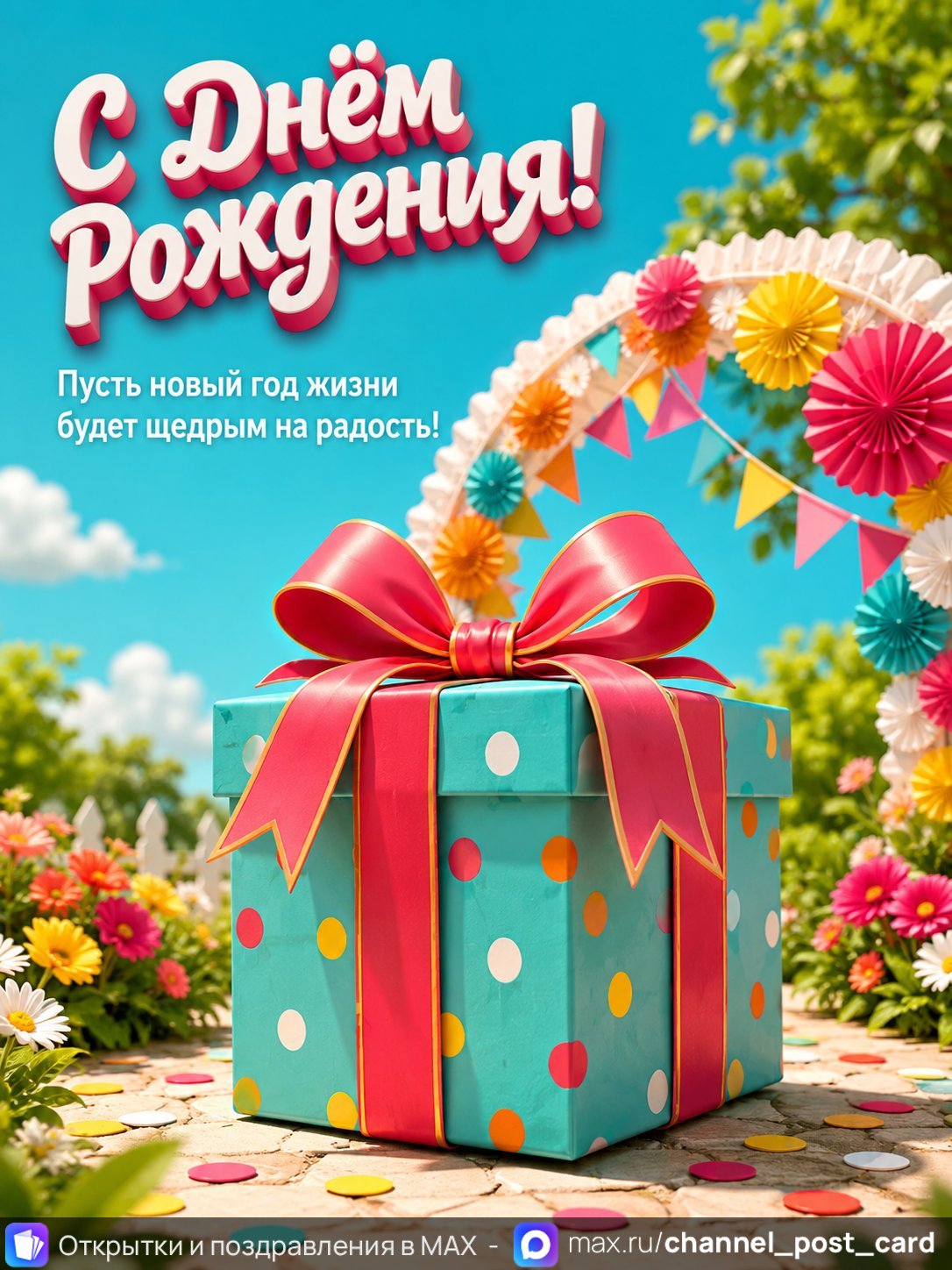 Открытка «С Днем Рождения» — День рождения