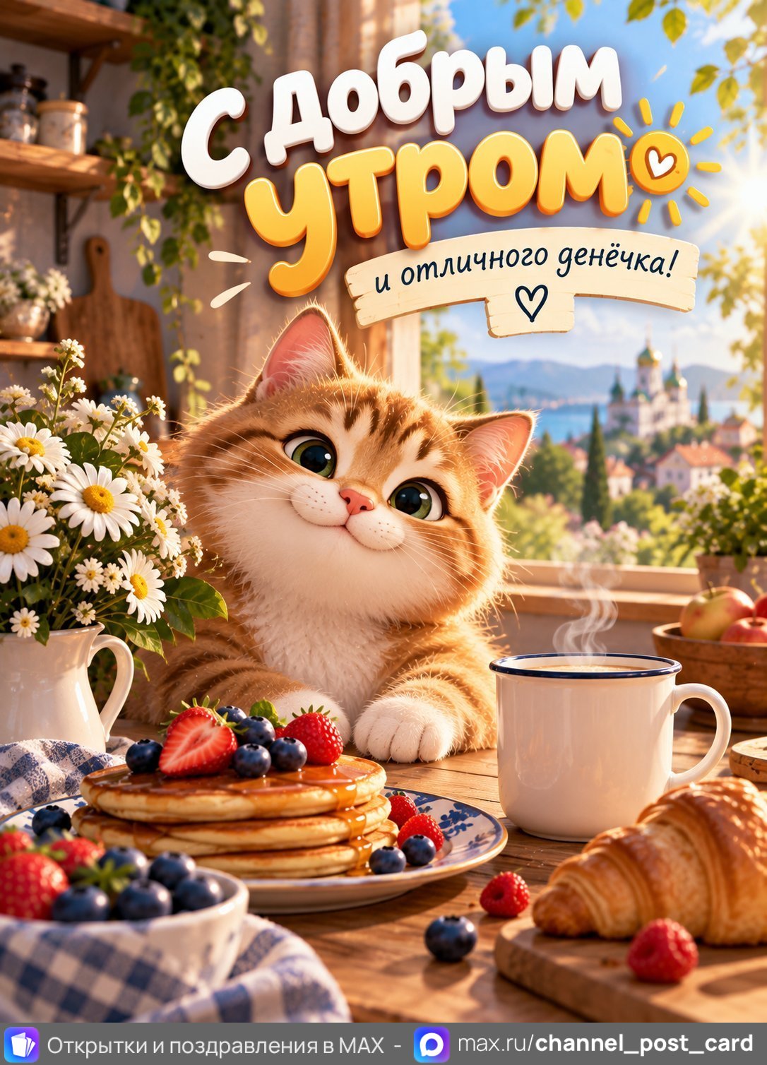 Открытка «С Добрым утром»