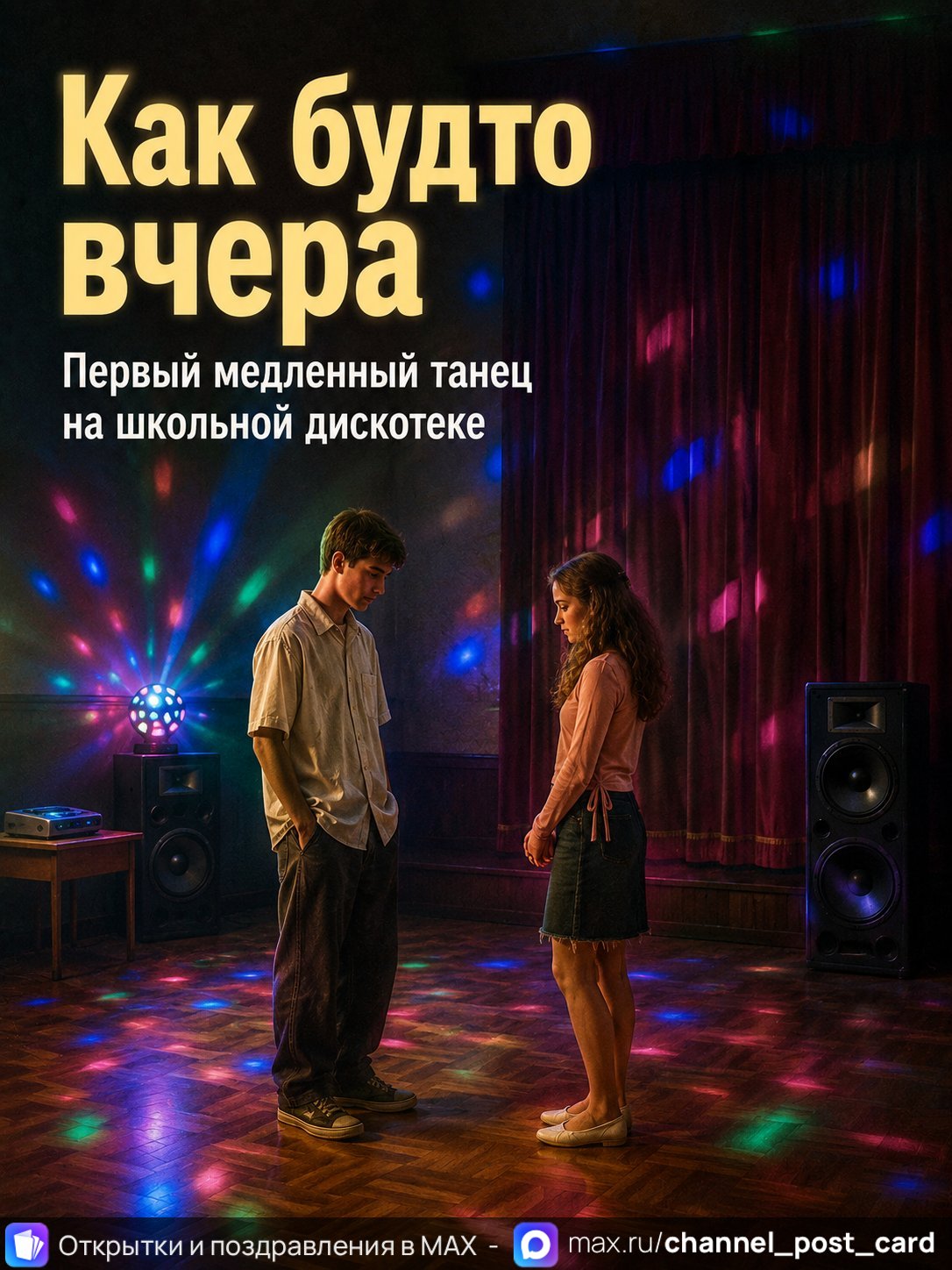 Открытка «Как будто вчера» — Ностальгия