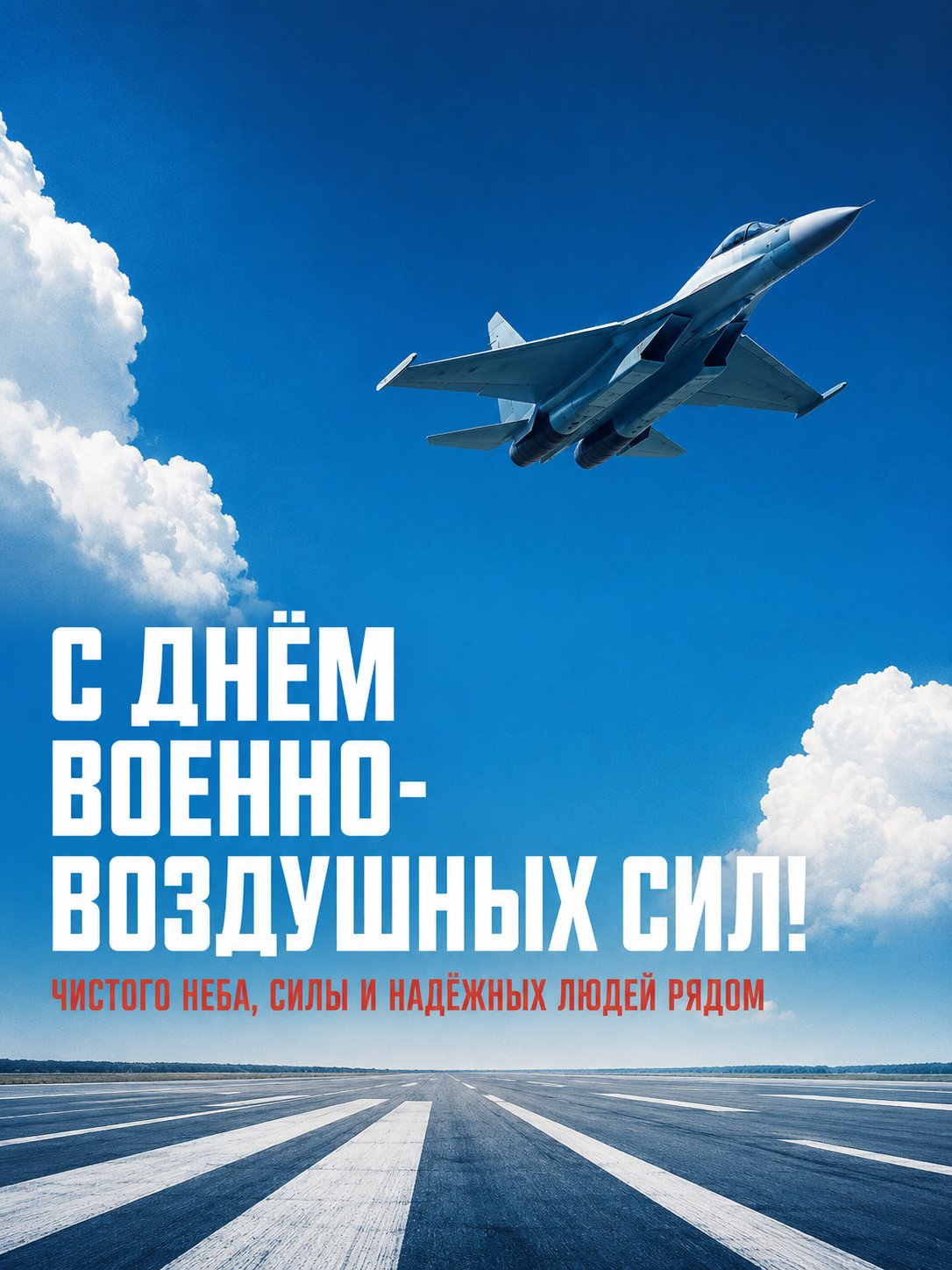 Открытка «С Днем ВВС»