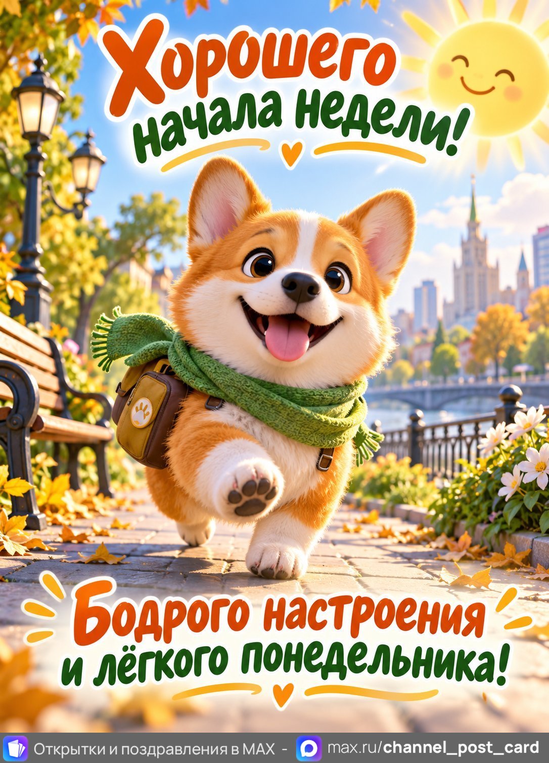 Открытка «Хорошей недели»