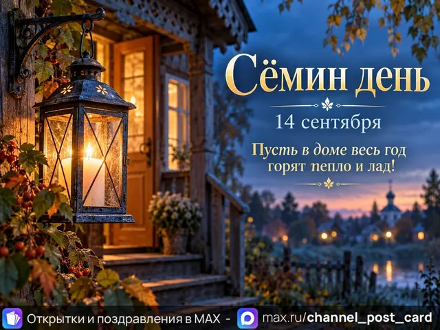 Открытка «Сёмин день»