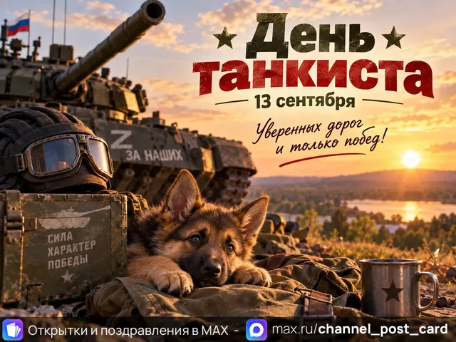 Открытка «День Танкиста»