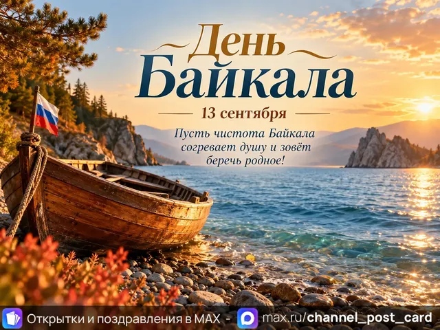 Открытка «С Днем Байкала»