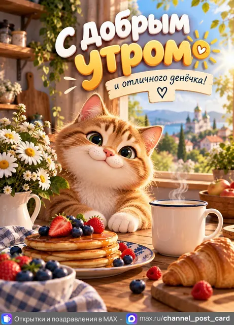 С Добрым утром — открытка «Доброе утро»