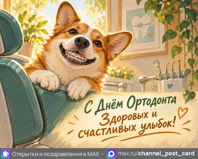 С Днем ортодонта — открытка «День ортодонта»