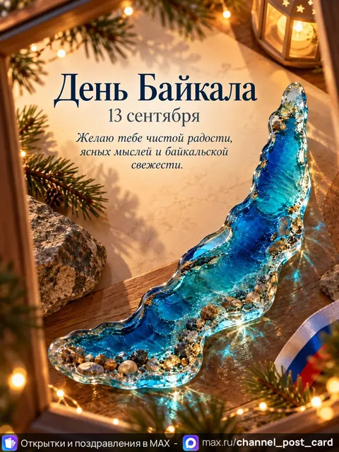 Открытка «День Байкала»