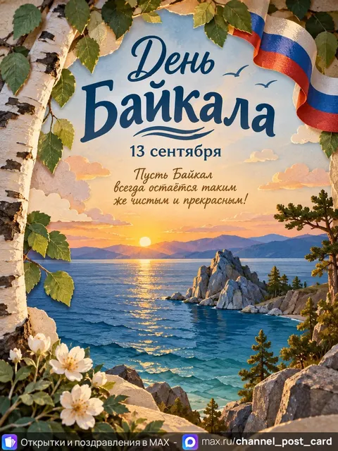 Открытка «День Байкала»