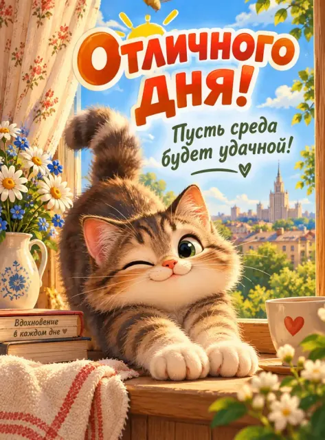 💌 Открытки • MAX • Подписаться — открытка «Хорошего дня»