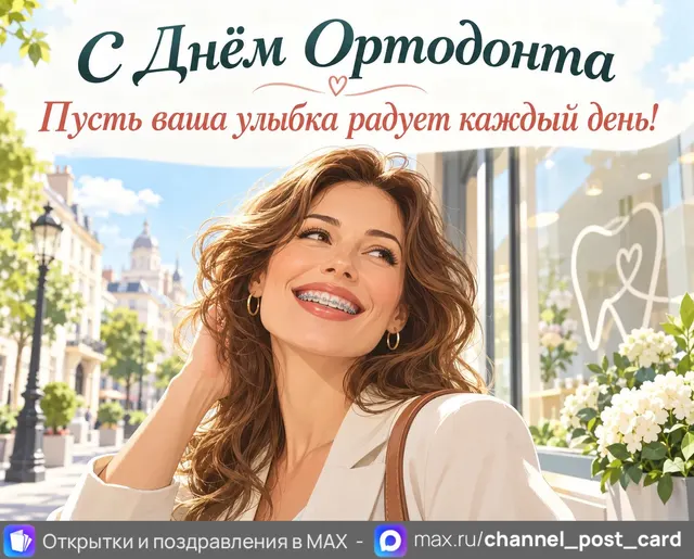 С Днем ортодонта — открытка «День ортодонта»