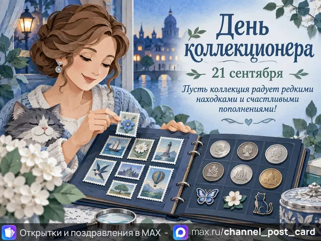 С Днем Коллекционера — открытка «День коллекционера»