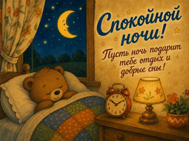 Спокойной ночи
