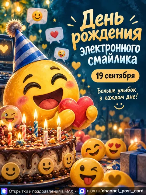 Открытка «День смайлика»
