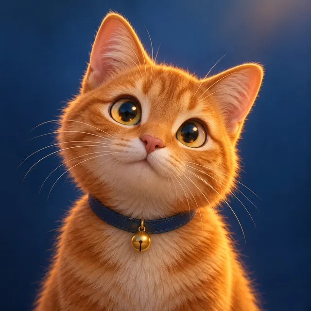 Рыжий ночной кот