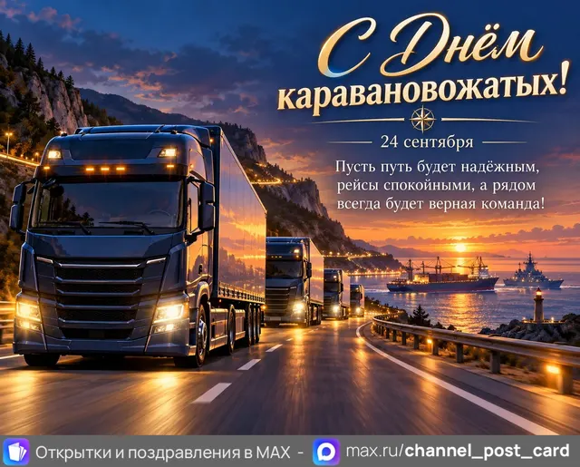 День караванщика — открытка «Международный день караванщика»
