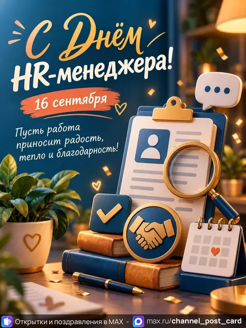 Открытка «День HR-менеджера»