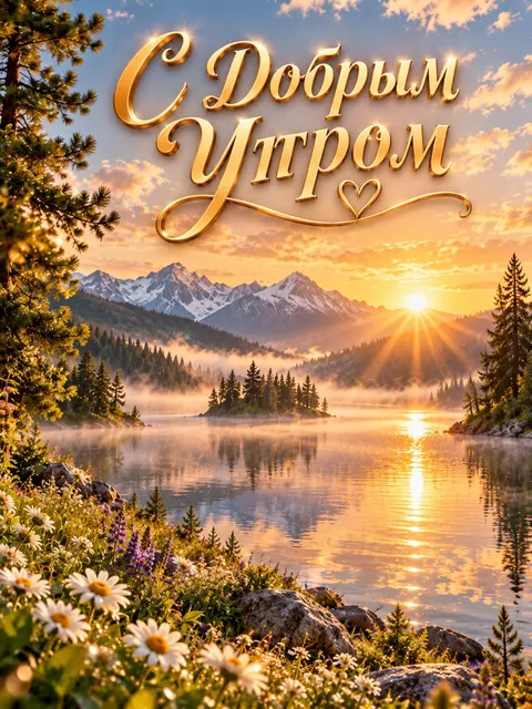 Открытка «С Добрым утром»