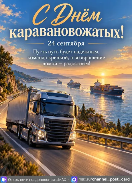 День караванщика — открытка «Международный день караванщика»