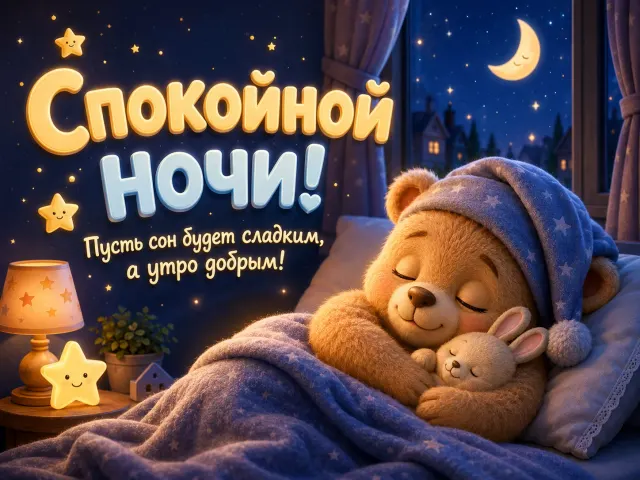 Спокойной ночи