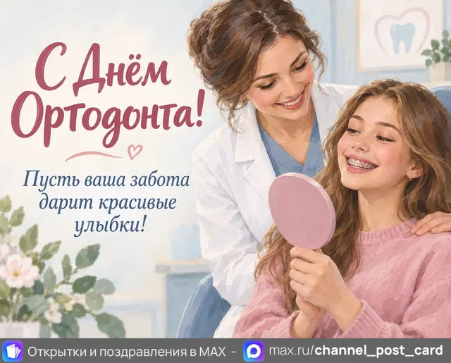 С Днем ортодонта — открытка «День ортодонта»