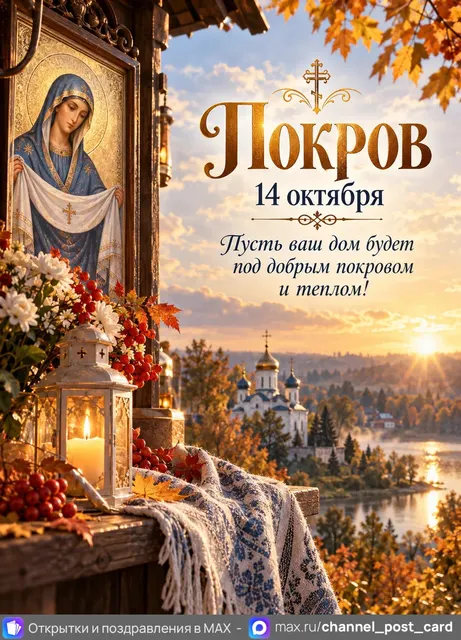 Открытка «Покров»