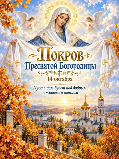 Открытка «Покров»