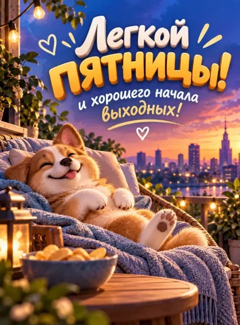Хорошей пятницы — открытка «С пятницей»