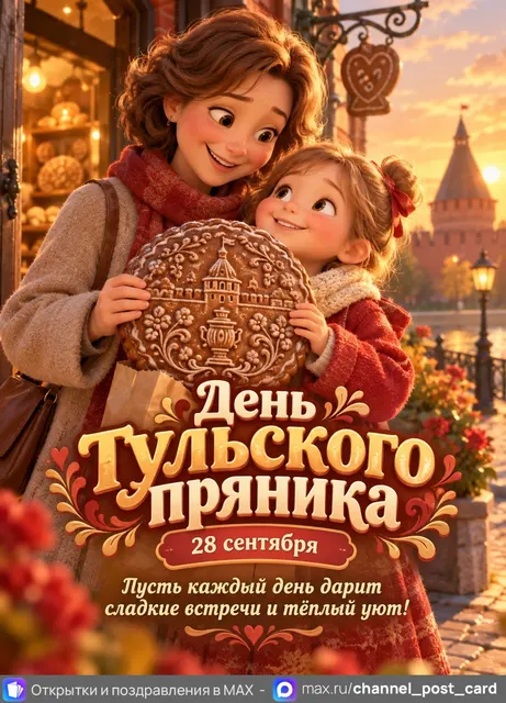 Открытка «День тульского пряника»