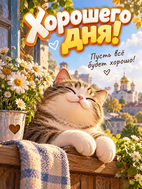 Открытка «Хорошего дня»