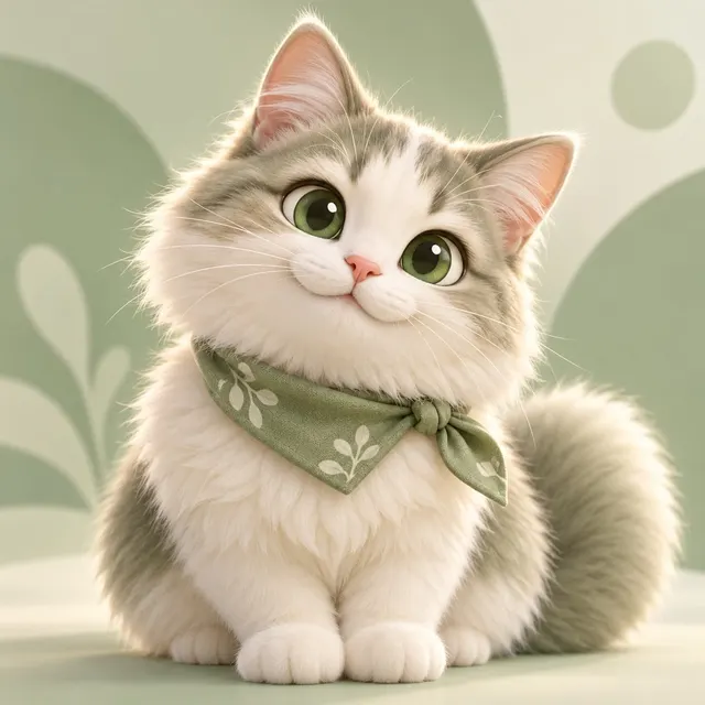 Маленький котёнок