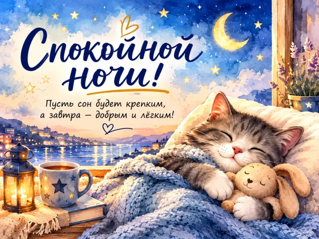 Спокойной ночи