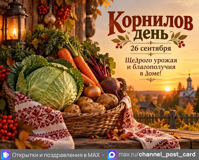 Открытка «Корнилов день»