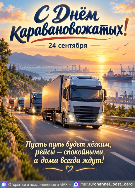 С Днём Караванщика — открытка «Международный день караванщика»