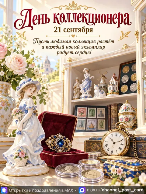 С Днем Коллекционера — открытка «День коллекционера»