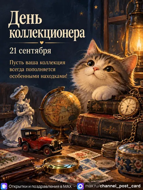 Открытки «День коллекционера»