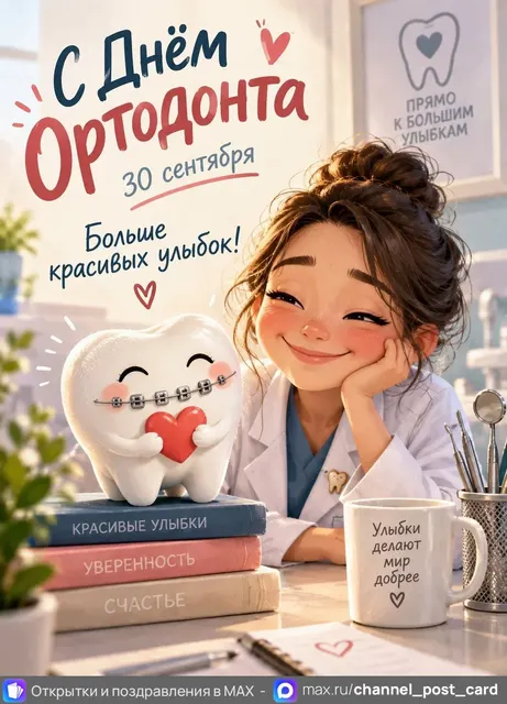 С Днем ортодонта — открытка «День ортодонта»