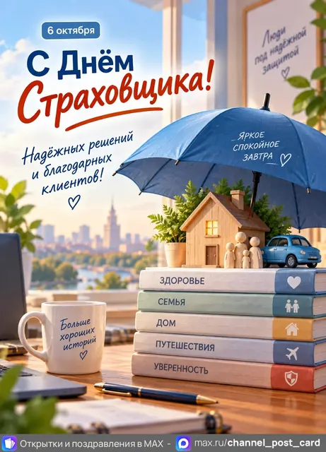 С Днём Страховщика — открытка «День страховщика»