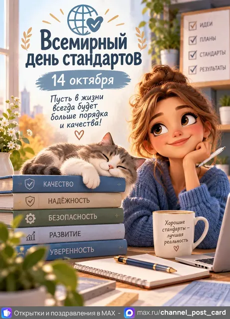 С Днем Стандартов — открытка «Всемирный день стандартов»