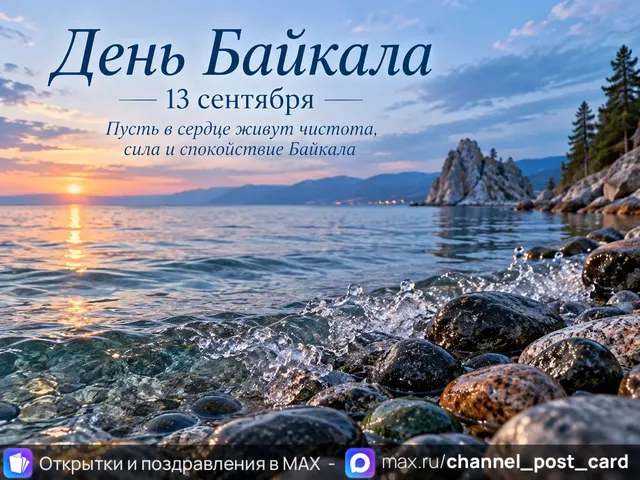 Открытка «День Байкала»