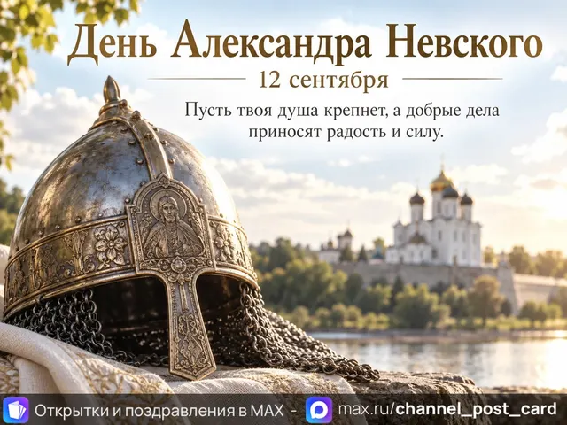 С Днем Александра Невского — открытка «День Александра Невского»
