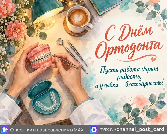 С Днем ортодонта — открытка «День ортодонта»