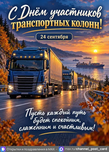 С Днём Караванщика — открытка «Международный день караванщика»