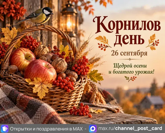 Открытка «Корнилов день»