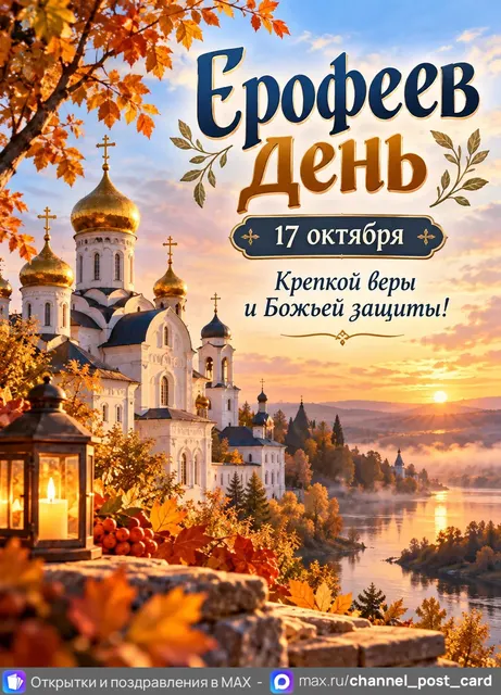 Открытка «Ерофеев день»