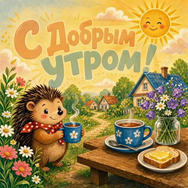 Видеооткрытка «Доброе утро»