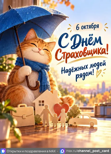 С Днём Страховщика — открытка «День страховщика»