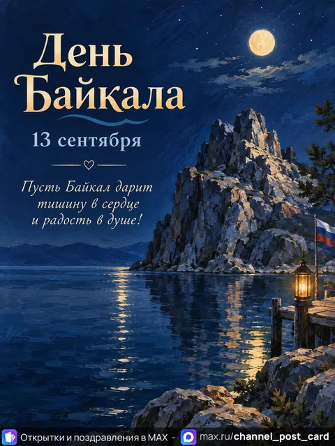 Открытка «День Байкала»