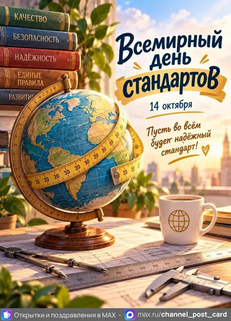 С Днем Стандартов — открытка «Всемирный день стандартов»