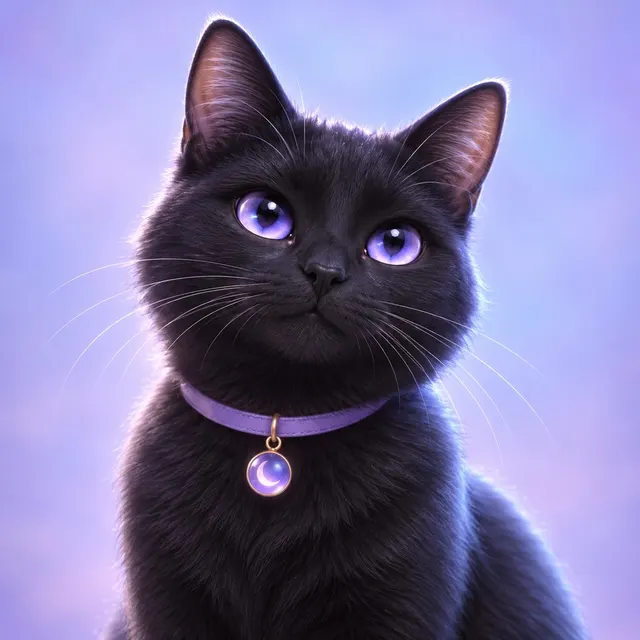 Черная кошка