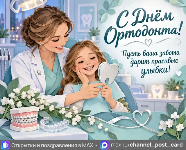 С Днем ортодонта — открытка «День ортодонта»